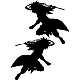 Madara Uchiha Stickers – Naruto Anime Decals (2-Pack)