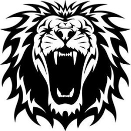 Lion Vinyl Decal Sticker V4 - DecalsHouse