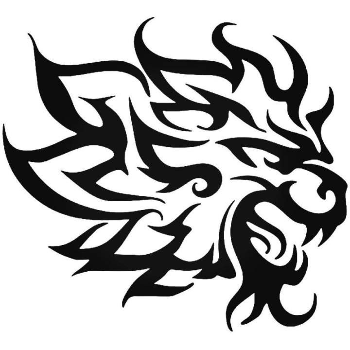Lion Vinyl Decal Sticker V50 - DecalsHouse