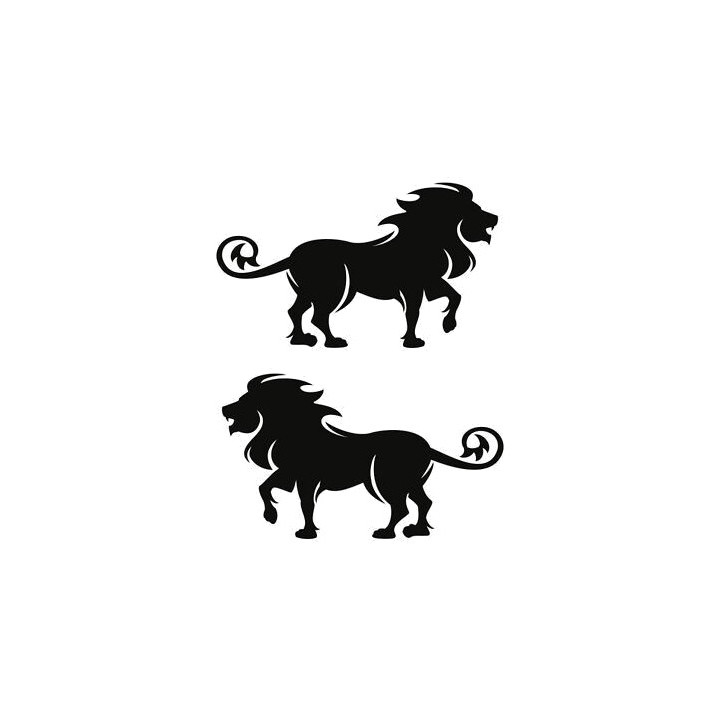 Lion Vinyl Decal Sticker V7 - DecalsHouse