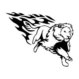 Lion Vinyl Decal Sticker V71 - DecalsHouse