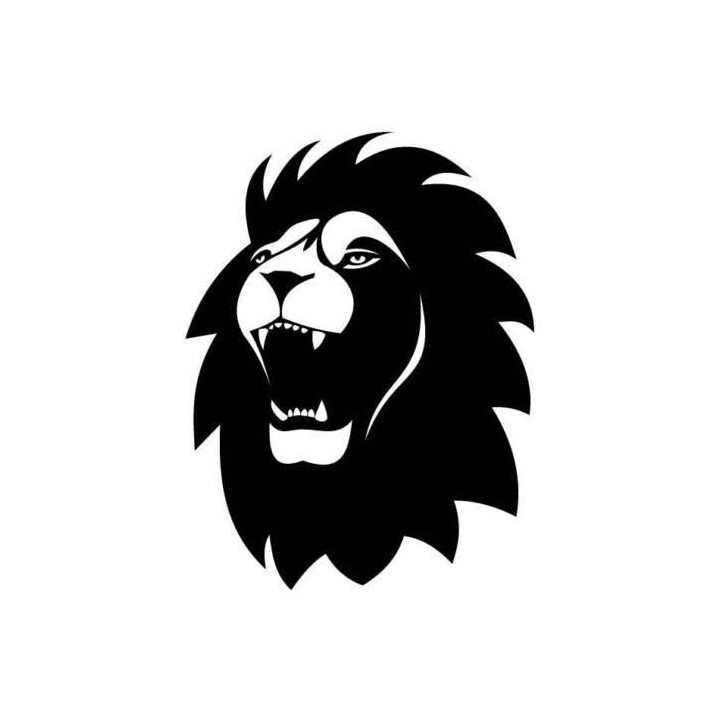 Lion Vinyl Decal Sticker V91 - DecalsHouse