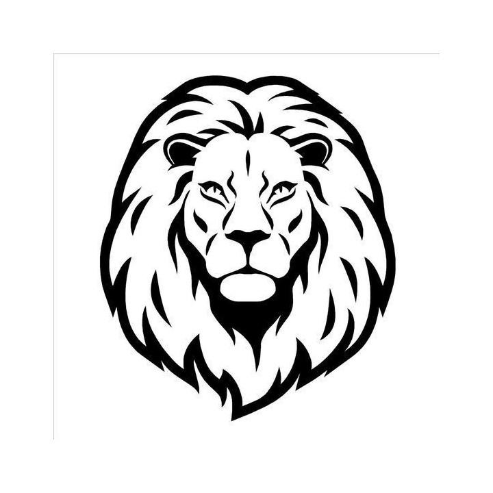 Lion Vinyl Decal Sticker V98 - DecalsHouse