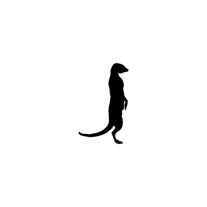 Meerkat Vinyl Decal Sticker V11 - DecalsHouse