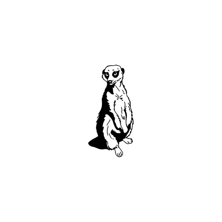 Meerkat Vinyl Decal Sticker - DecalsHouse