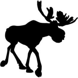 Moose Vinyl Decal Sticker V14 - DecalsHouse