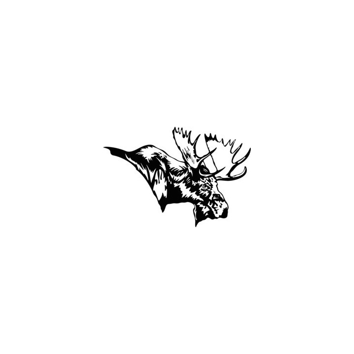Moose Vinyl Decal Sticker V19 - DecalsHouse