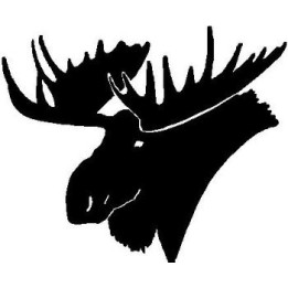 Moose Vinyl Decal Sticker V34 - DecalsHouse