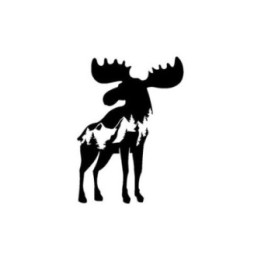 Moose Vinyl Decal Sticker V45 - DecalsHouse