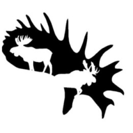 Moose Vinyl Decal Sticker V47 - DecalsHouse
