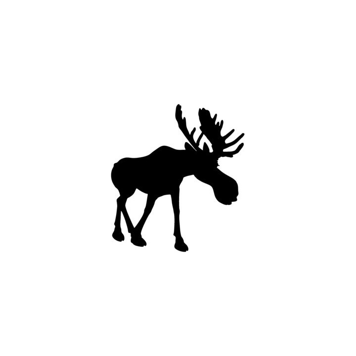 Moose Vinyl Decal Sticker V6 - DecalsHouse