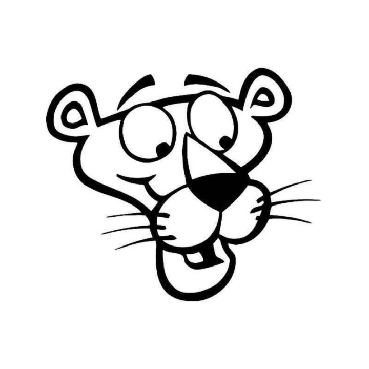 Panther Vinyl Decal Sticker V11 - DecalsHouse