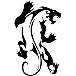 Panther Vinyl Decal Sticker V30 - DecalsHouse