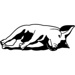Pig Stickers – Farm Animal Vintage Art Decals (2-Pack)