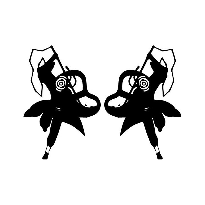 Obito Uchiha Tobi Stickers – Naruto Akatsuki Decals (2-Pack)