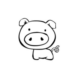 Cute Pig Stickers – Kawaii Farm Animal Decals (2-Pack)