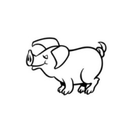 Cool Pig Stickers – Sunglasses Pig Decals (2-Pack)