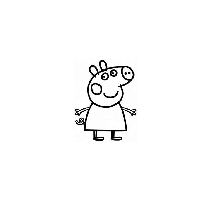 Peppa Pig Stickers – George Suzy Kids Decals (2-Pack)