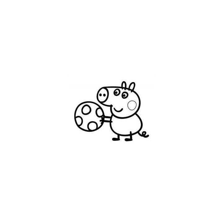 George Pig Stickers – Peppa Pig Character Decals (2-Pack)