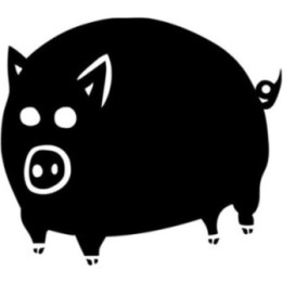 Cute Pig Stickers – Cartoon Farm Animal Decals (2-Pack)