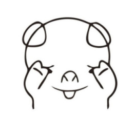 Cute Pig Face Stickers – Kawaii Piggy Decals (2-Pack)