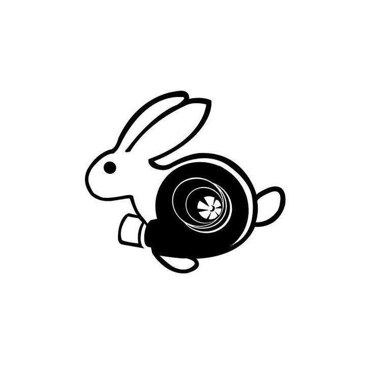 Rabbit Vinyl Decal Sticker V11 - DecalsHouse