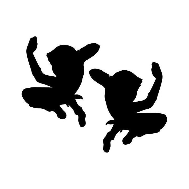Rock Lee Eight Gates Stickers – Naruto Decals (2-Pack)