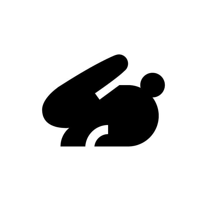 Rabbit Vinyl Decal Sticker V25 - DecalsHouse