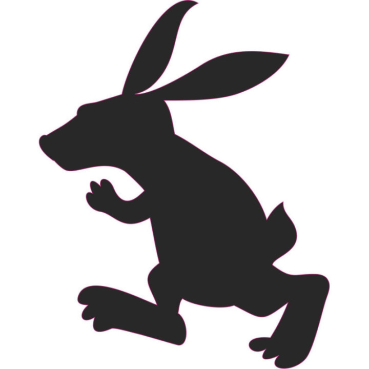 Rabbit Vinyl Decal Sticker V47 - DecalsHouse