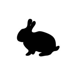 Rabbit Vinyl Decal Sticker V74 - DecalsHouse