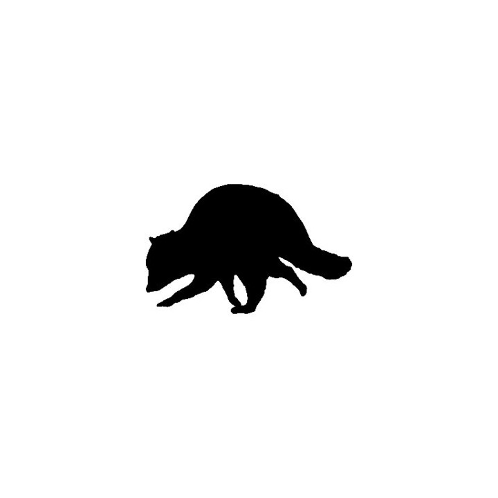 Raccoon Coon Vinyl Decal Sticker V15 - DecalsHouse