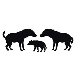 Hyena Vinyl Decal Sticker V14 - DecalsHouse