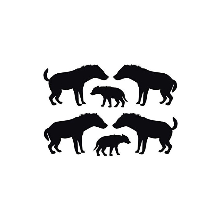 Hyena Vinyl Decal Sticker V14 - DecalsHouse
