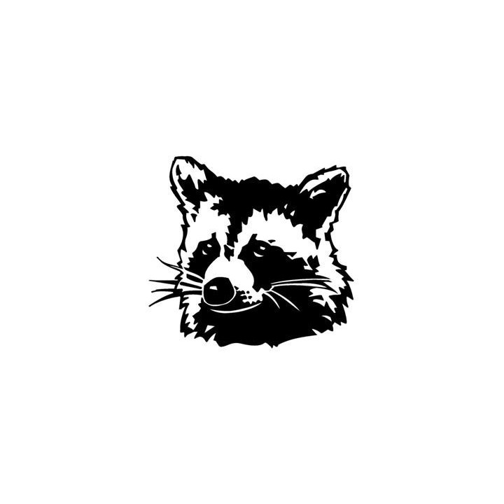 Raccoon Coon Vinyl Decal Sticker V42 - DecalsHouse