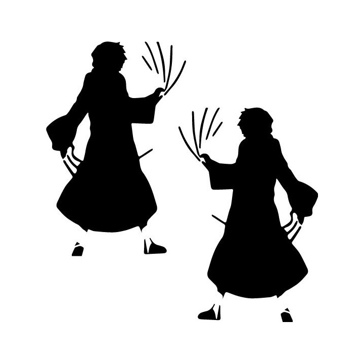 Naruto Sasori Stickers – Akatsuki Anime Decals (2-Pack)