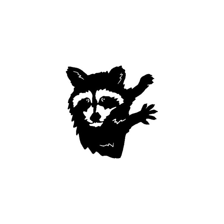Raccoon Coon Vinyl Decal Sticker V6 - DecalsHouse