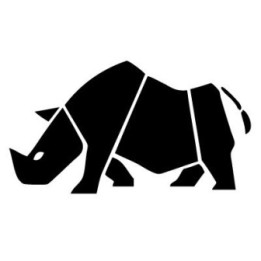 Rhino Vinyl Decal Sticker V10 - DecalsHouse