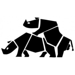 Rhino Vinyl Decal Sticker V14 - DecalsHouse