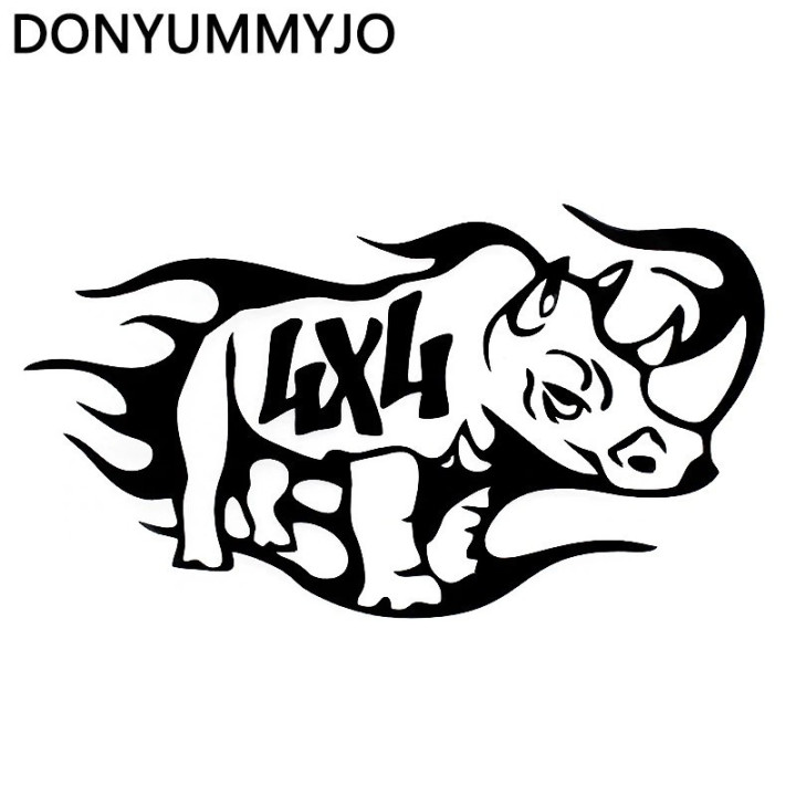 Rhino Vinyl Decal Sticker V39 - DecalsHouse