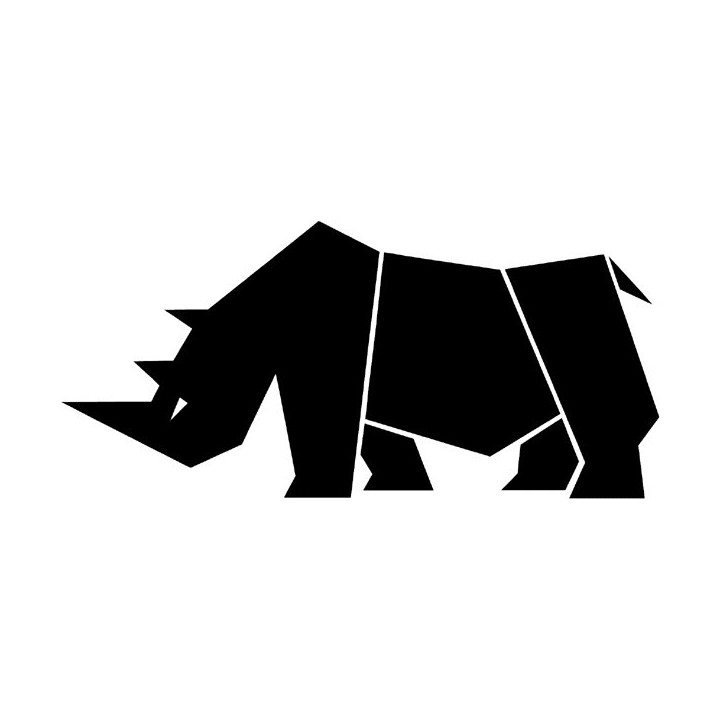 Rhino Vinyl Decal Sticker V41 - DecalsHouse