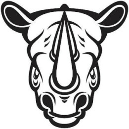 Rhino Vinyl Decal Sticker V44 - DecalsHouse