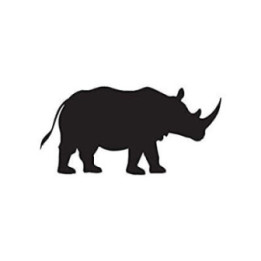 Rhino Vinyl Decal Sticker V5 - DecalsHouse