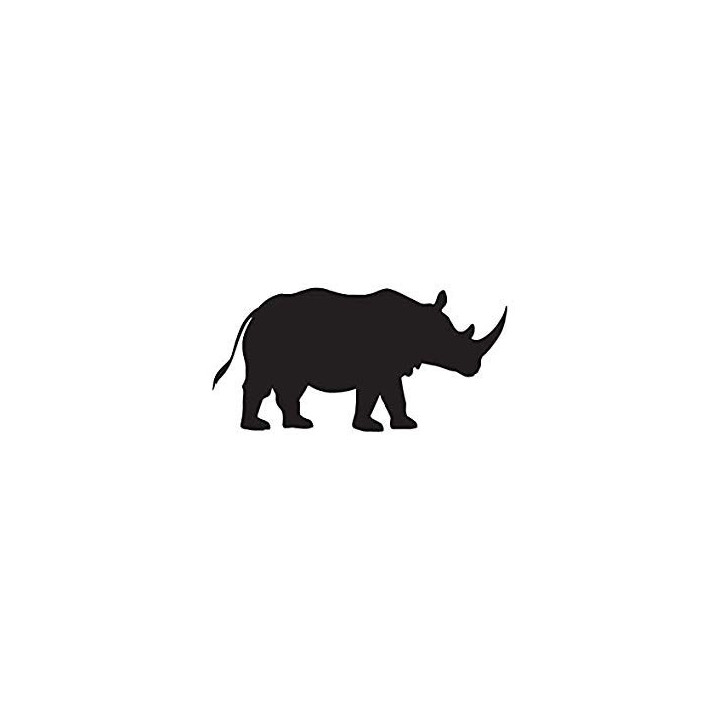 Rhino Vinyl Decal Sticker V5 - DecalsHouse