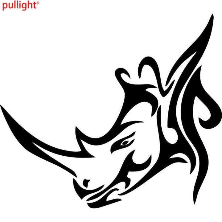 Rhino Vinyl Decal Sticker V7 - DecalsHouse