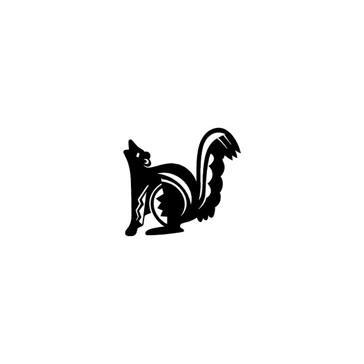Squirrel Vinyl Decal Sticker V29 - DecalsHouse