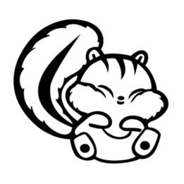 Squirrel Vinyl Decal Sticker V32 - DecalsHouse