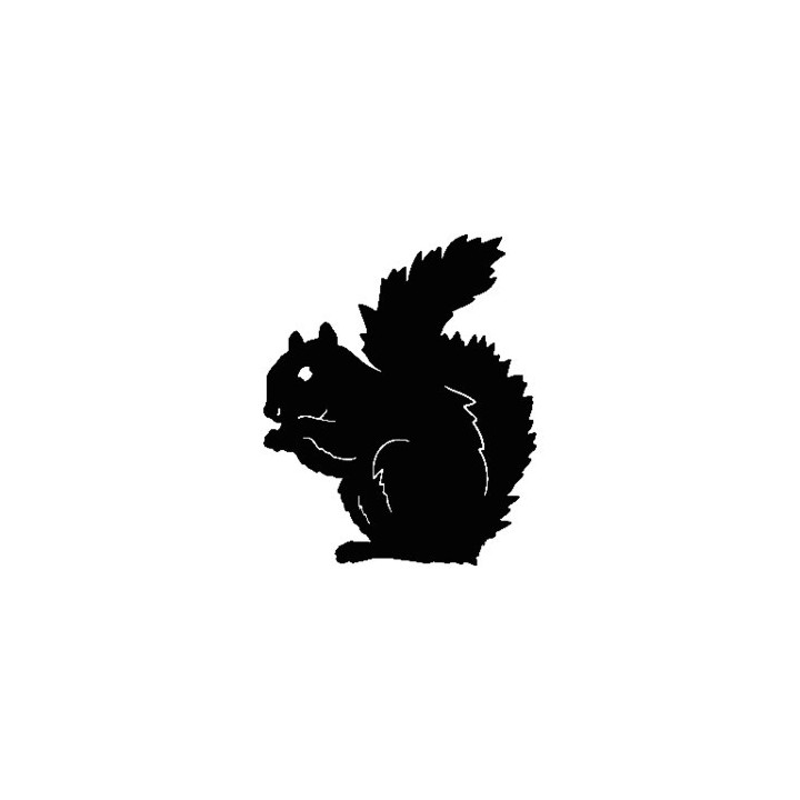 Squirrel Vinyl Decal Sticker V4 - DecalsHouse
