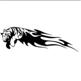 Tiger Vinyl Decal Sticker V12 - DecalsHouse