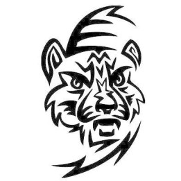 Tiger Vinyl Decal Sticker V19 - DecalsHouse