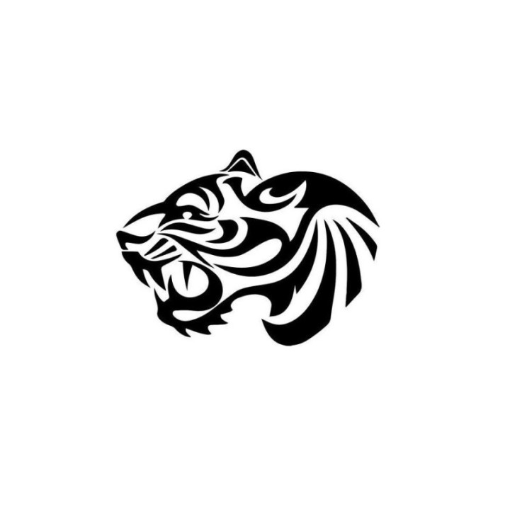 Tiger Vinyl Decal Sticker V23 - DecalsHouse